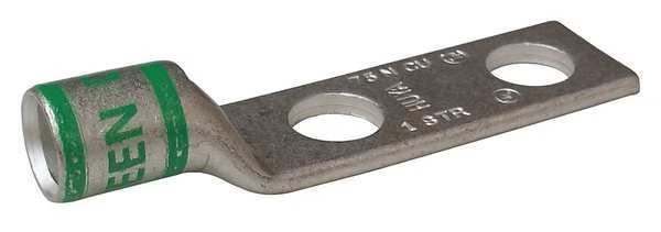 Two Hole Lug Compression Connector, 1 AWG, EnjoyTool Select, Mfr#: 24C422