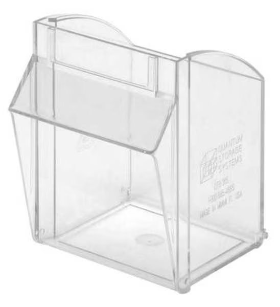 Tip-Out Bin, Clear, F/ Mfr. No. QTB305, Quantum Storage Systems, Mfr#: QTB305CUP