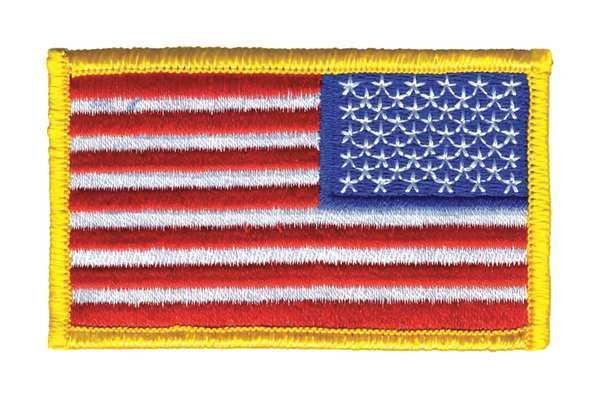 Embroidered Patch, U.S. Flag, Full, Heros Pride, Mfr#: 0041