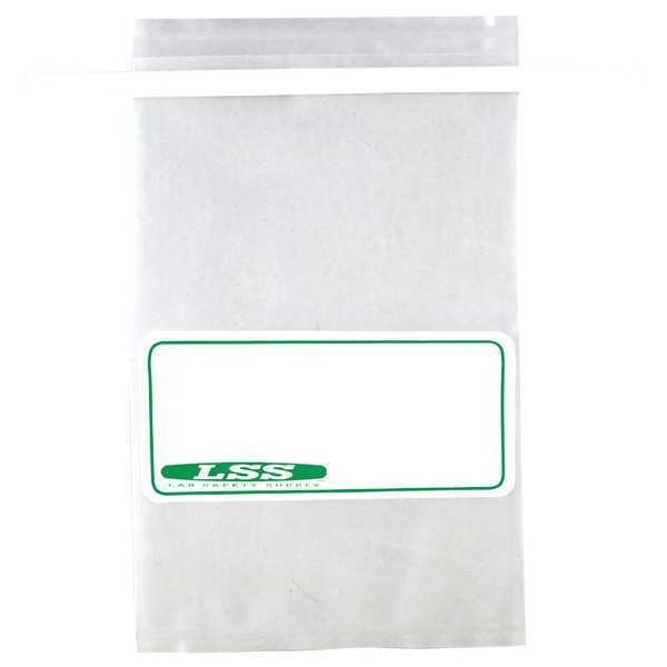 Sample Bag, Write-On, 24 oz., PK500, Lab Safety Supply, Mfr#: 24J930