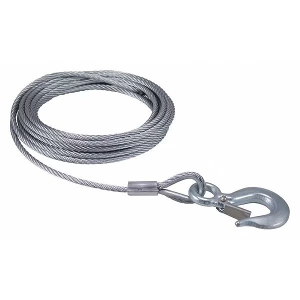 Cable and Hook, 1/4 In x 25 Ft., Dutton-Lainson, Mfr#: 6520