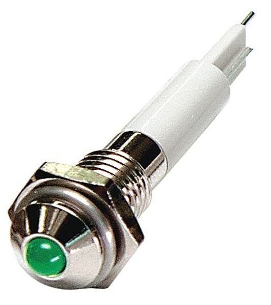 Round Indicator Light, Green, 24VDC, EnjoyTool Select, Mfr#: 24M025