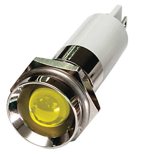 Protrude Indicator Light, Yellow, 24VDC, EnjoyTool Select, Mfr#: 24M122