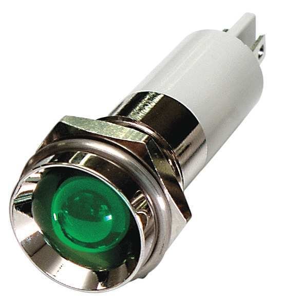 Protrude Indicator Light, Green, 120VAC, EnjoyTool Select, Mfr#: 24M126