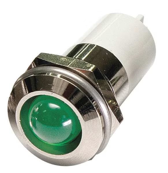 Round Indicator Light, Green, 120VAC, EnjoyTool Select, Mfr#: 24M153