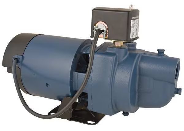 Jet Pump System, Shallow Well, 1/2 HP, Flint & Walling, Mfr#: EK05S