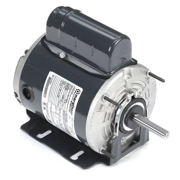 Permanent Split Capacitor General Purpose Farm Duty Motor, 1/3 HP, 48Z Frame, 115/230V AC Voltage, Marathon Motors, Mfr#: 048A17T2003