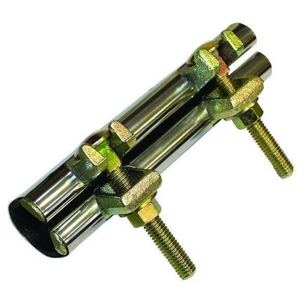 Repair Clamp, Two Bolt, 3/4 In, 304 SS, EnjoyTool Select, Mfr#: 24T955