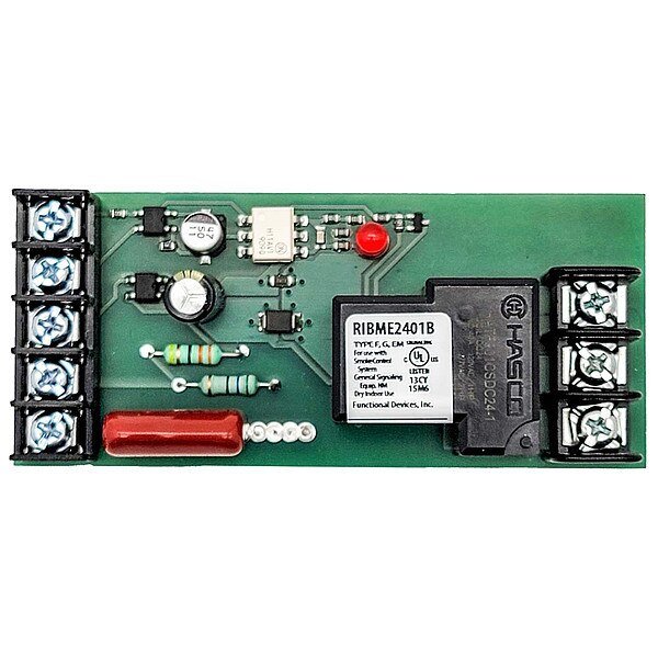 Track Mount Relay, 20A, SPDT, Functional Devices-Rib, Mfr#: RIBME2401B