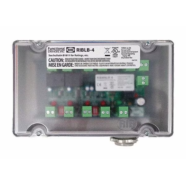 Enclosed AHU Fan Safety Alarm, Functional Devices-Rib, Mfr#: RIBLB-4