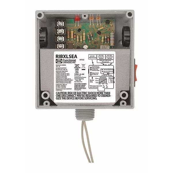 Enclosed Relay/Current Switch, 5A, Functional Devices-Rib, Mfr#: RIBXLSEA