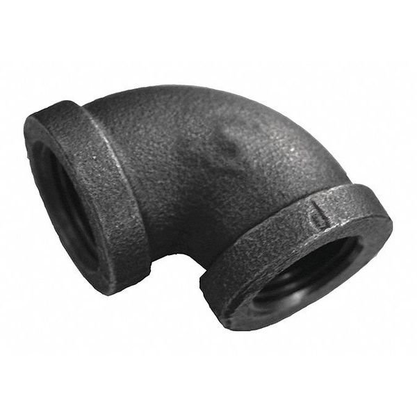 2-1/2" Black 90 Degree Elbow, Jones Stephens, Mfr#: B2350520