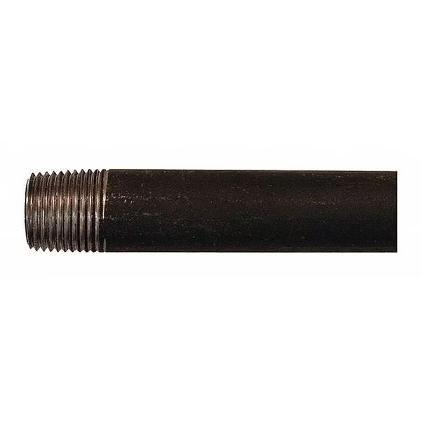 3/4" x 18" Black Ready Cut Pipe, Jones Stephens, Mfr#: 300B0718