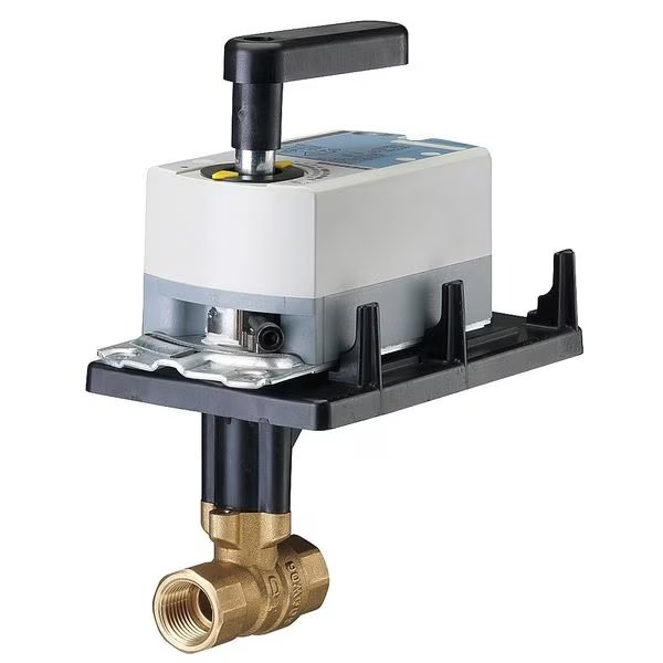 Ball Valve, 2-Way, 1/2 in. NPT, Siemens, Mfr#: 171A-10303S