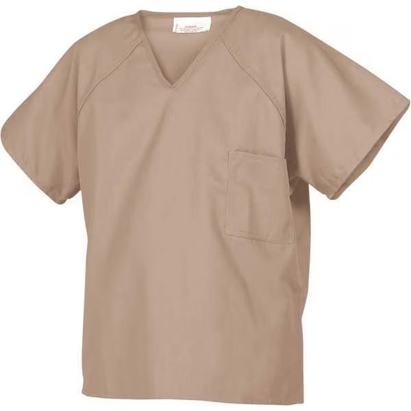 Inmate Shirts, Khaki, 65 per PET/35 Ctn, M, Cortech, Mfr#: CKH1147