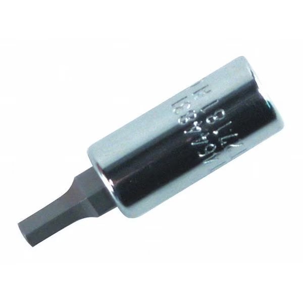 Hex Inch Bit Socket 1/4 Sq Drive 3/32, Wiha, Mfr#: 71372