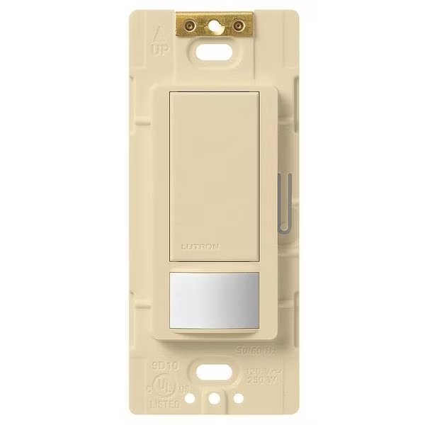 Occupancy Sensor, PIR, 900 sq ft, Ivory, Lutron, Mfr#: MS-OPS2-IV