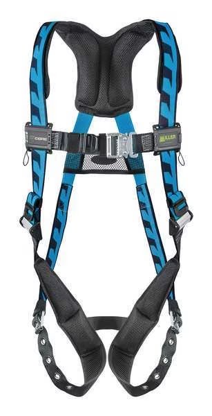 Full Body Harness, S/M, Polyester, Honeywell Miller, Mfr#: AC-TB/S/MBL