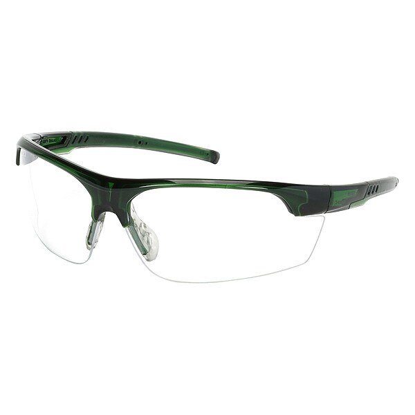 Xtricate-C, Safety Glasses Anti-Fog, Clear Lens, Semi-Rimless, Semi-Rimless, 1 PR