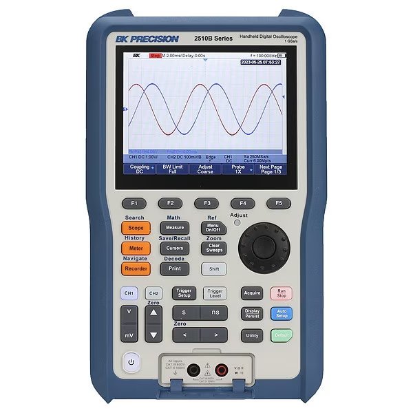 Portable Oscilloscope, 2 Channels, B&K Precision, Mfr#: 2516B