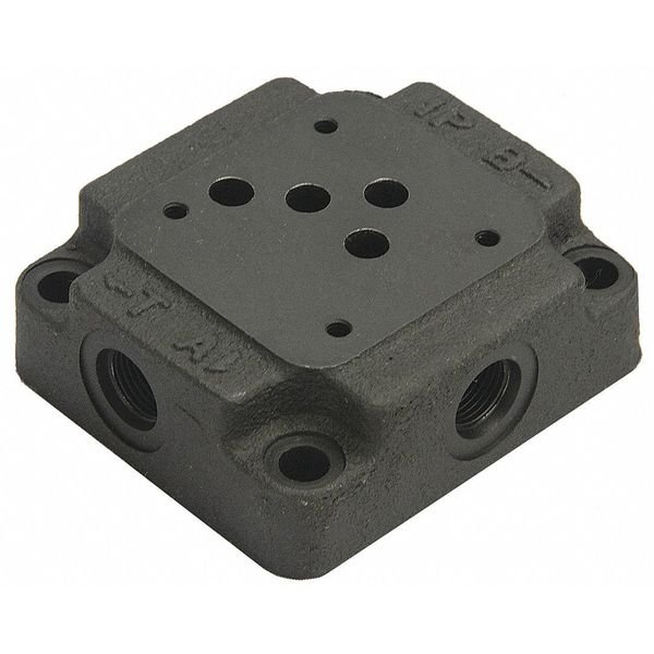 D05 Subplate, SD05-8-FS-S, Series or Parallel, 1 Section, Chief, Mfr#: 220425