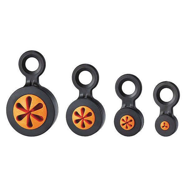 Black And Orange Hand Tool Trap Slips, Ergodyne, Mfr#: 3740