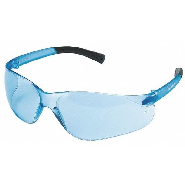 Safety Glasses, Blue Scratch-Resistant, Mcr Safety, Mfr#: BK213
