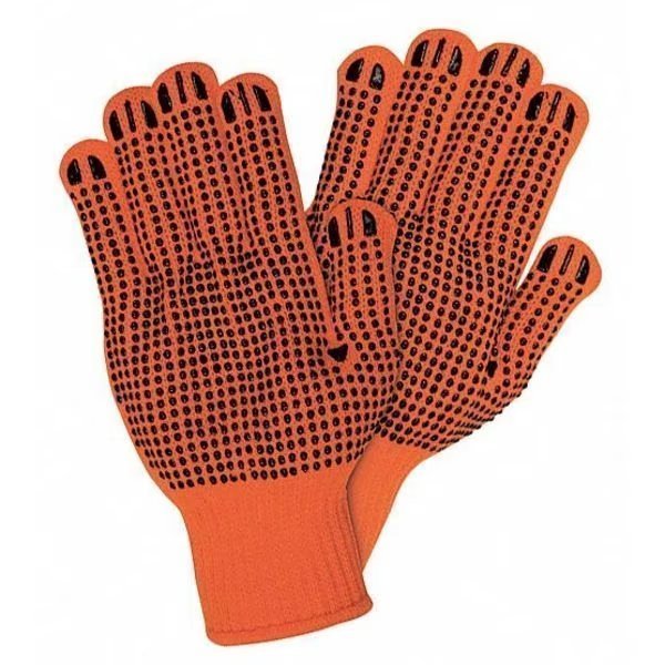 Reg Wgt Hi Vis Orange 100 per Acryl, PK12, Mcr Safety, Mfr#: 9663S