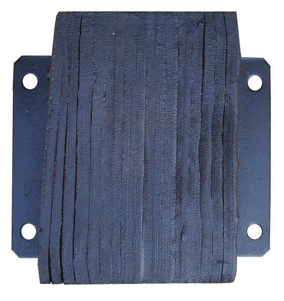 Dock Bumper, 12x6x14 In., Rubber, EnjoyTool Select, Mfr#: 26W584