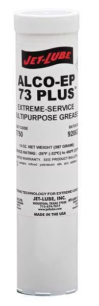 14 oz Extreme Pressure Grease Cartridge, Jet-Lube, Mfr#: 37750