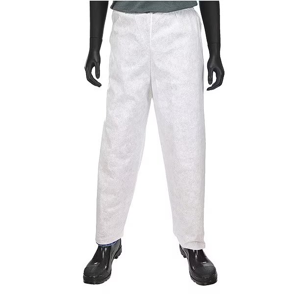 Cleanroom Pants, Disposable, XL, PK50, West Chester Protective Gear, Mfr#: C3816/XL
