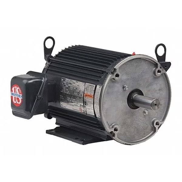 Motor, 1/3 HP, 1760 rpm, 56,230/460V, U.S. Motors, Mfr#: UN13T2BC