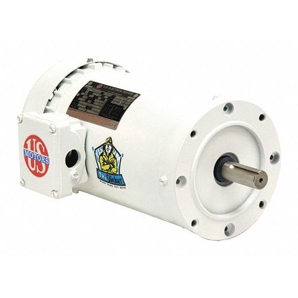Motor, 3PH, 1/2HP, 1200,208-230/460V, PF, U.S. Motors, Mfr#: WDP12S3DCR