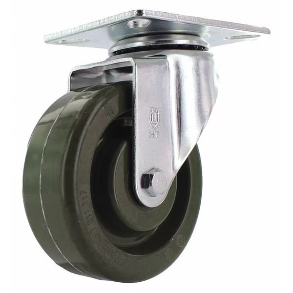 High Temp Wheel w/Zinc Caster, PK2, R.W. Rogers Co, Mfr#: CAS507-ZP