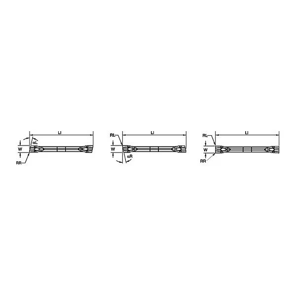 Grooving/Parting Insert, WMT-CM, Carbide, Widia, Mfr#: WMTC015L05CM08