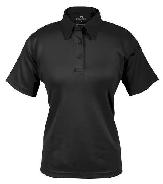 Tactical Polo, M, Short Sleeve, Black, Propper, Mfr#: F532772001M