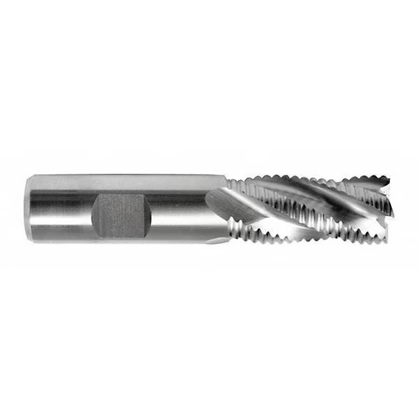 Coarse Rougher End Mill, Sq., 5/8x1-5/8