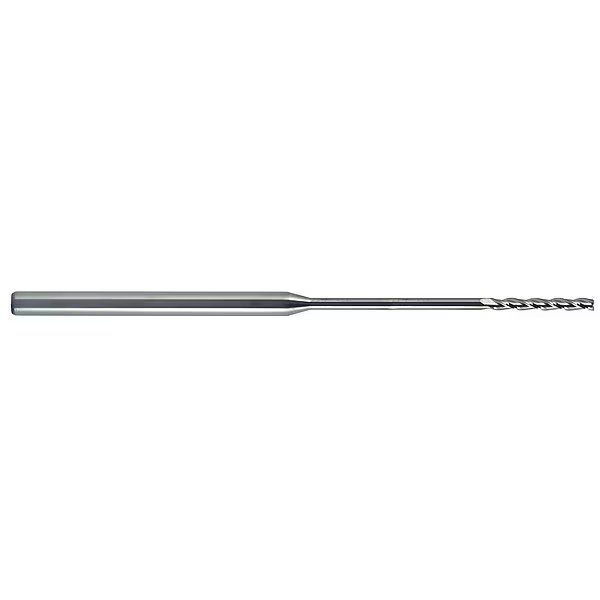 Carbide Micro End Mill, Sq., 0.250x1-1/2