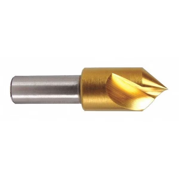 Countersink, Cobalt, 1F, 60 deg., 3/16, Melin Tool Co, Mfr#: HSP1-3/16-60T
