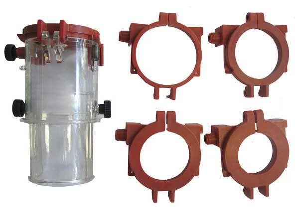 Drill Press Guard, Telescoping Guard, 1 3/4 in to 3 in Quill Dia Range, EnjoyTool Select, Mfr#: 29DY67
