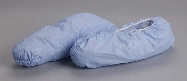 Critical Cover® SureGrip® Shoe Covers, Anti-Skid, Universal, Blue, PK300, Alpha Pro Tech, Mfr#: SH-X1222-B