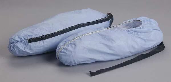 Critical Cover® SuregGrip™ Shoe Covers, Conductive, XL, Blue, PK300, Alpha Pro Tech, Mfr#: SH-12523-B