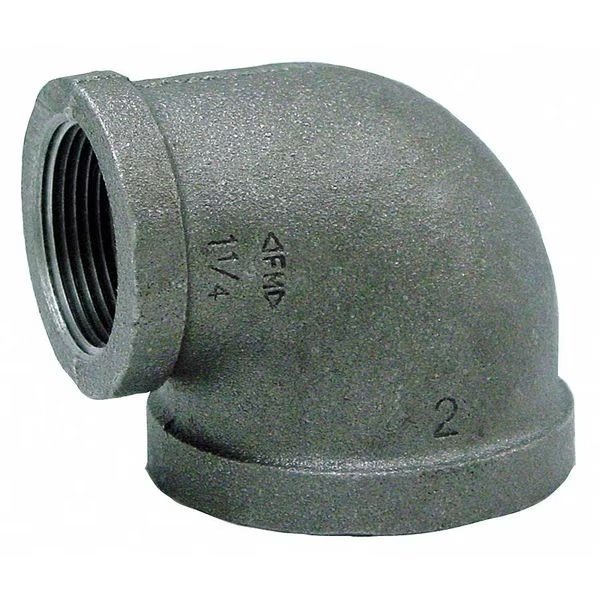 1-1/2" x 1" FNPT Galvanized 90 Degree Reducing Elbow, Anvil, Mfr#: 0311009807