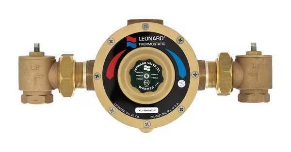 Mixing Valve, Lead Free Bronze, 97 gpm, Leonard Valve, Mfr#: LV-984-LF-RF