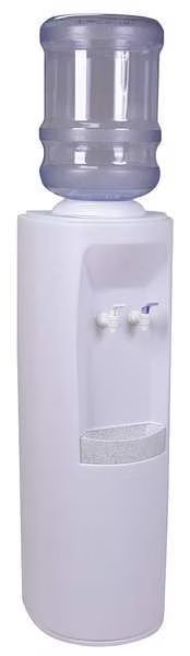 Cold, Room Temperature Bottled Water Dispenser - White, Oasis, Mfr#: 92026160042