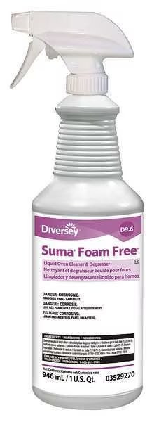 Oven/Grill Cleaner, 32 oz., Solvent, PK12, Diversey, Mfr#: 903529270