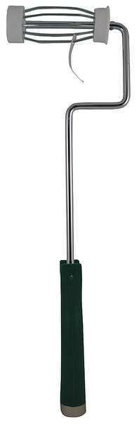 Paint Roller Frame, 5 Wire Cage, Plastic Handle, 4