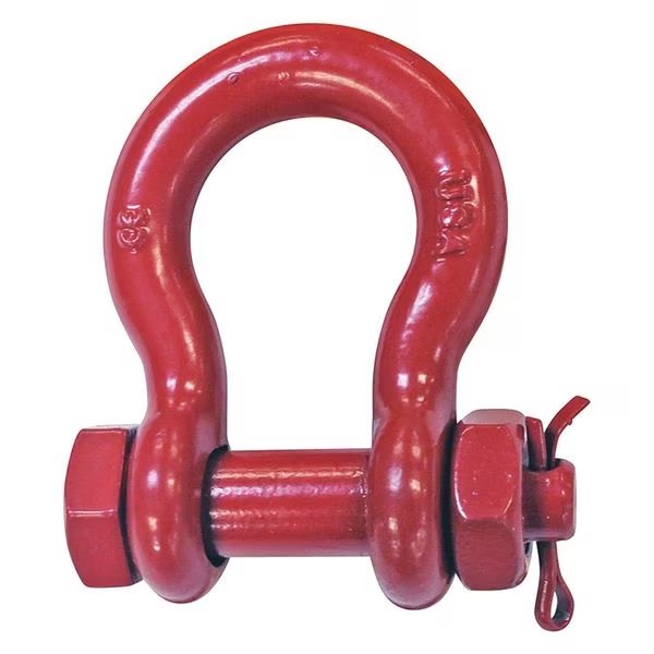 Anchor Shackle, Carbon Steel, 6500 lb., Crosby, Mfr#: 1019506
