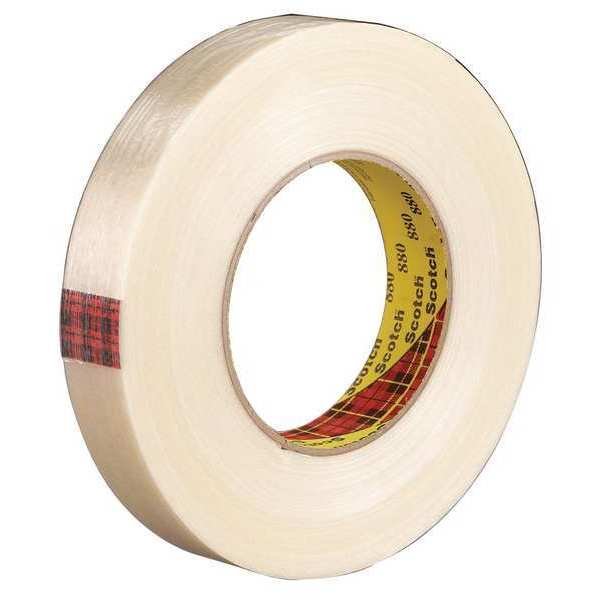 Filament Tape, Clear, 11/16in x 60 yd, PK48, Scotch, Mfr#: 880