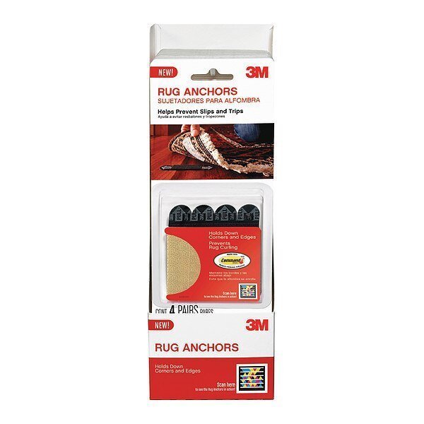 Small Rug Gripper SRA-4 CLIP, 12/p, PK12, 3M, Mfr#: SRA-4
